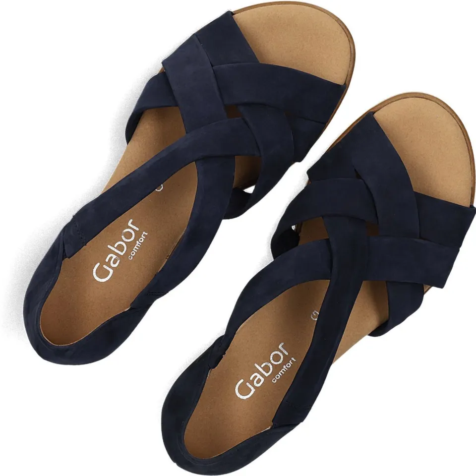 Gabor Sandalen 782 Donkerblauw, foto 4