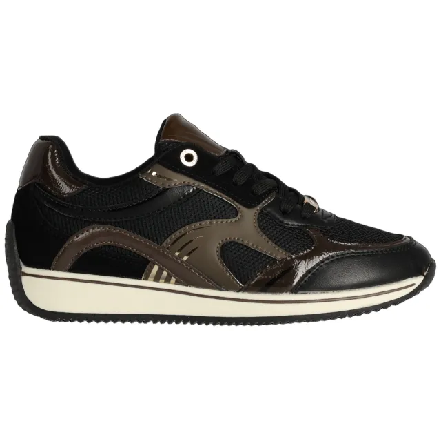 Mexx Tansa Summer sneakers - zwart/bruin
