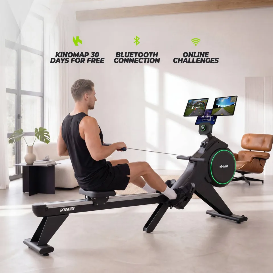 Virtufit ROW300I roeitrainer zwart, foto 4