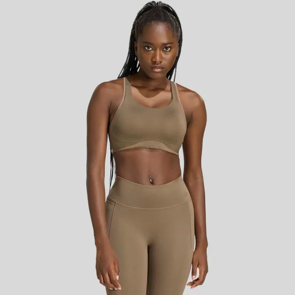 Adidas Optime Workout high support sportbeha bruin