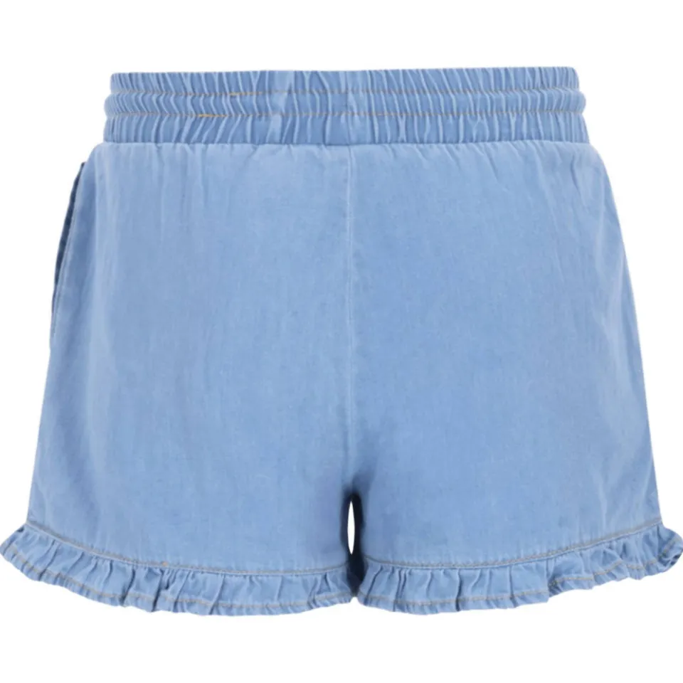 Like Flo Fiona jeansshort lichtblauw light blue denim, foto 4