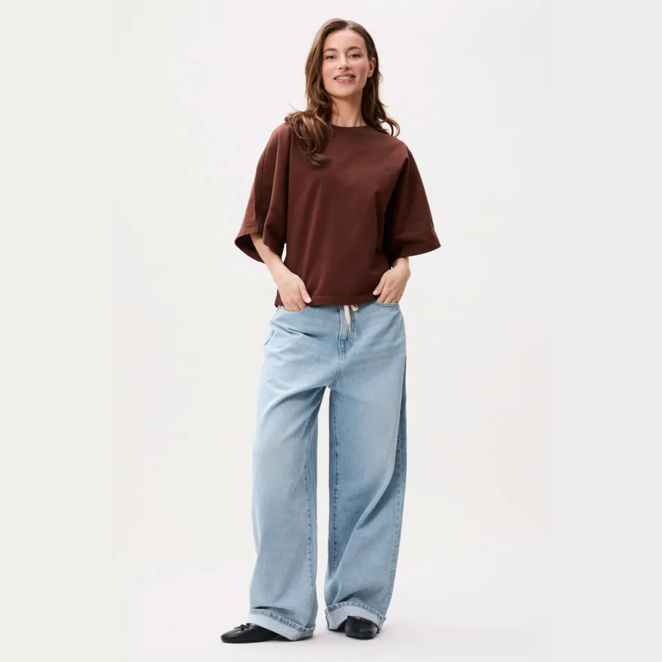 Catwalk Junkie Batsleeve t-shirt bruin, foto 4