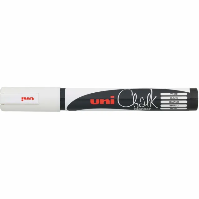 Uni-Ball Krijtstift uni-ball chalk rond 1.8-2.5mm wit