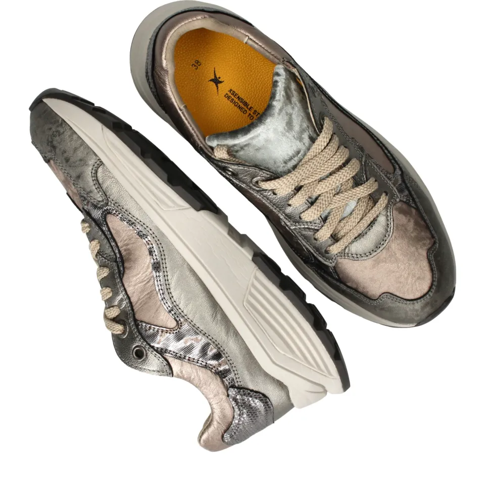 Xsensible Milau sneaker zilver, foto 5