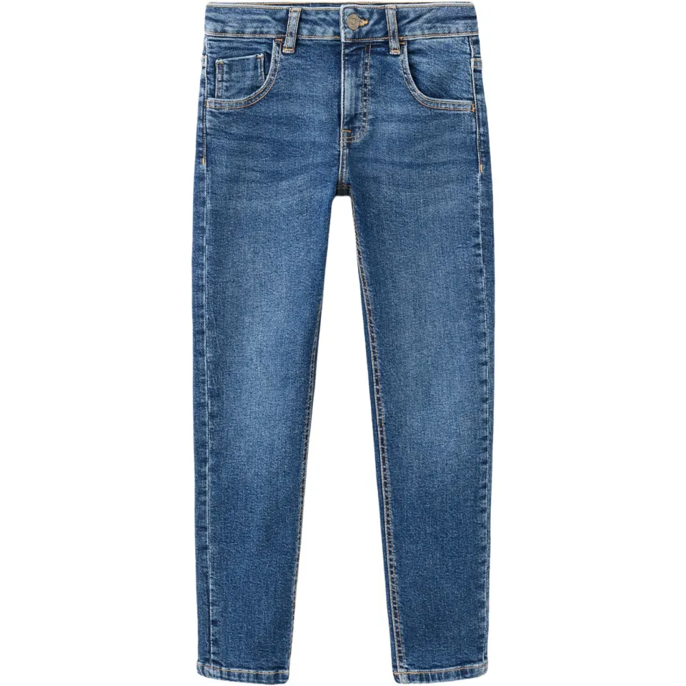 Mango Kids skinny jeans - mediumblauw, foto 2