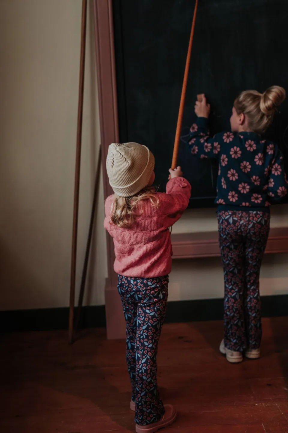 Koko Noko rechtvallende gebreide trui - roze, foto 7