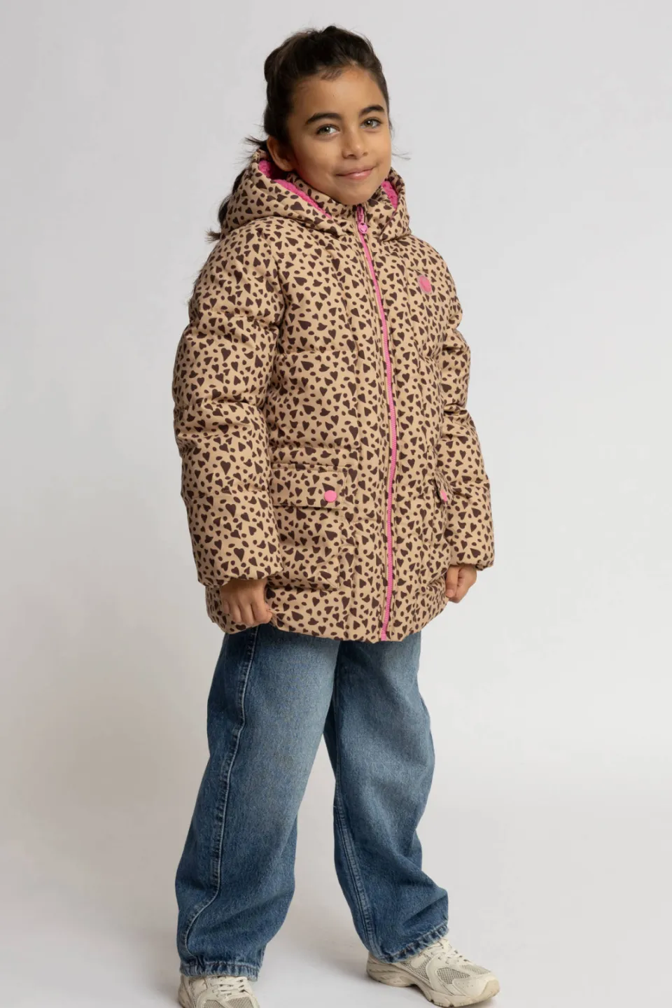 LOOXS little teddy winterjas bruin, foto 4