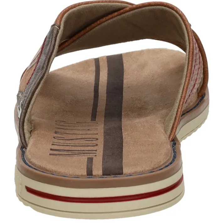 Mustang open teen slipper cognac, foto 4