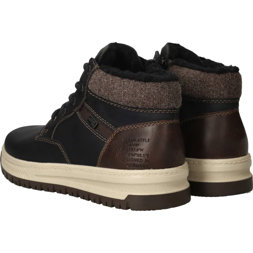 Rieker veterboots zwart, foto 7