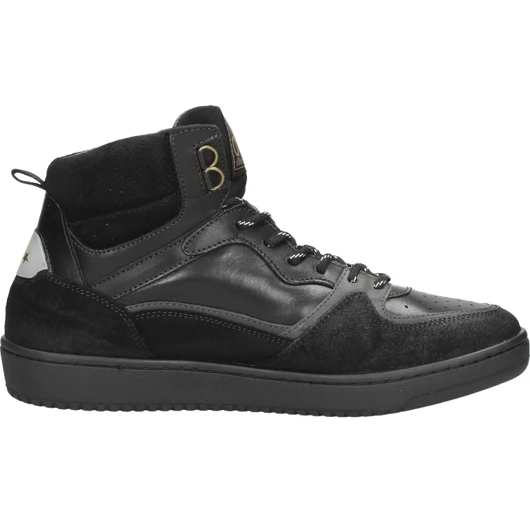 Pantofola D'Oro Baveno High hoge sneaker zwart