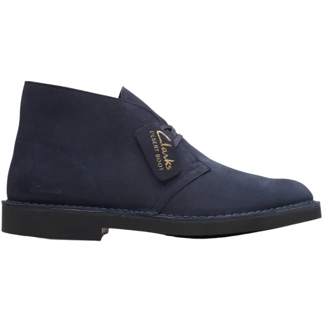Clarks Desert Evo veterschoen blauw Donkerblauw
