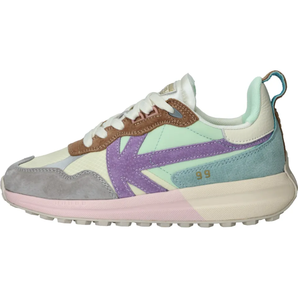 Kaotiko Detroit sneakers multi grijs, foto 5