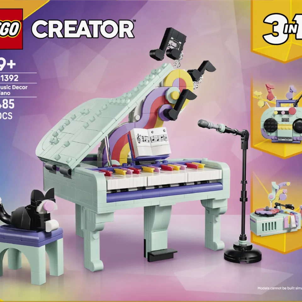 Lego Creator Piano met kat 31392, foto 2