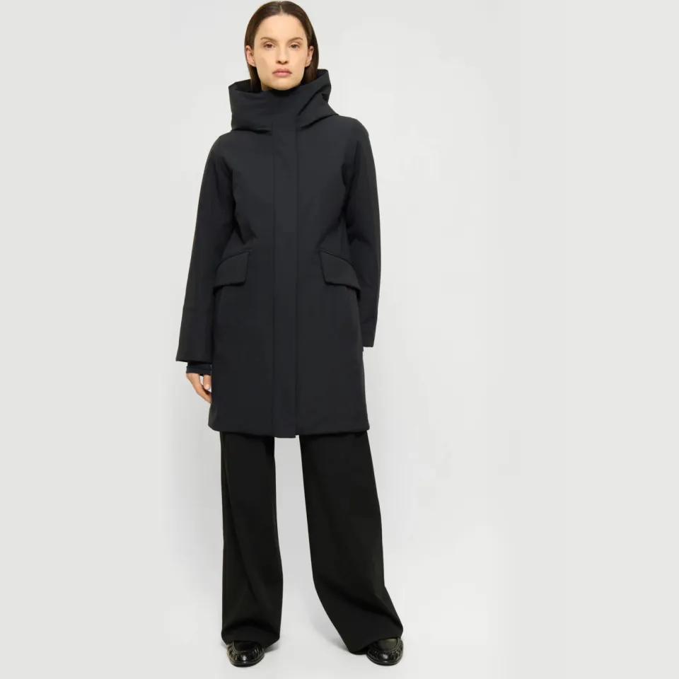 Elvine winterjas - marineblauw Donkerblauw
