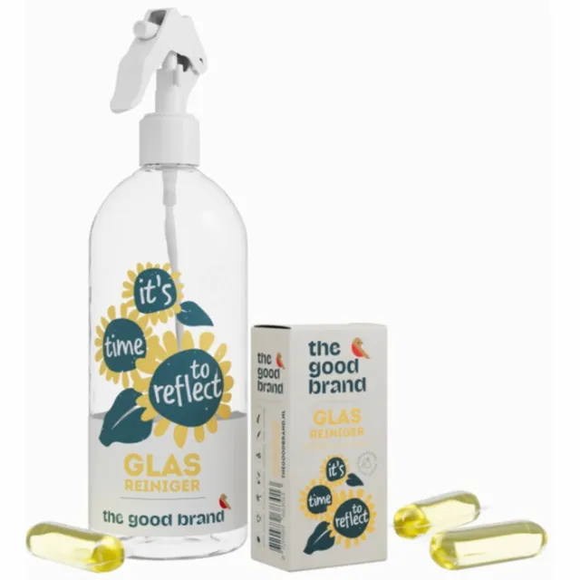 The Good Brand Glasreiniger met Refill Pod 500 ml
