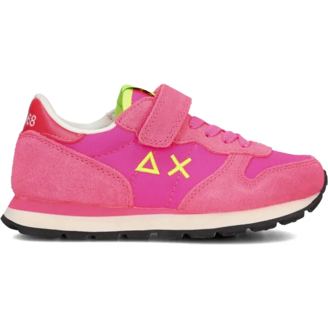 Sun68 Ally Solid lage sneakers roze