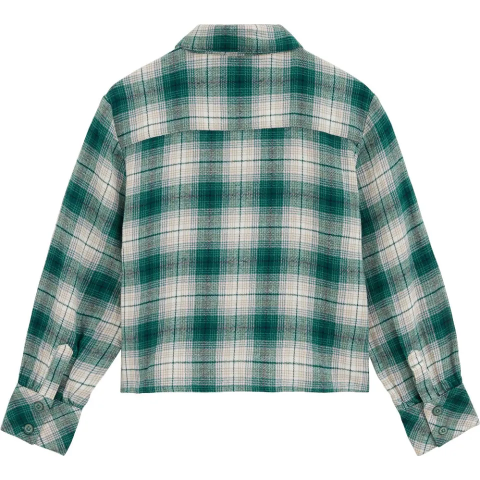 WE Fashion geruite blouse groen, foto 4