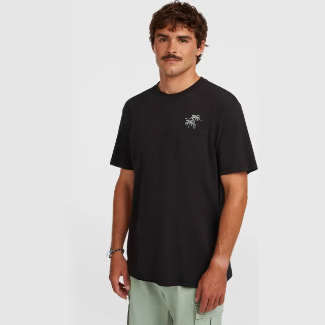 O'Neill T-shirt zwart met borstzak, foto 3