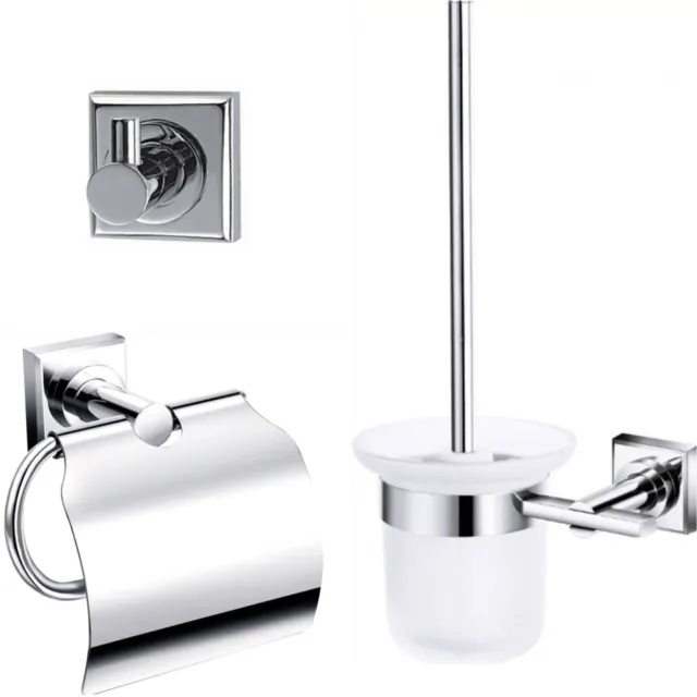 Best Design Complete toiletset Best Design Viera Metaal/Glas
