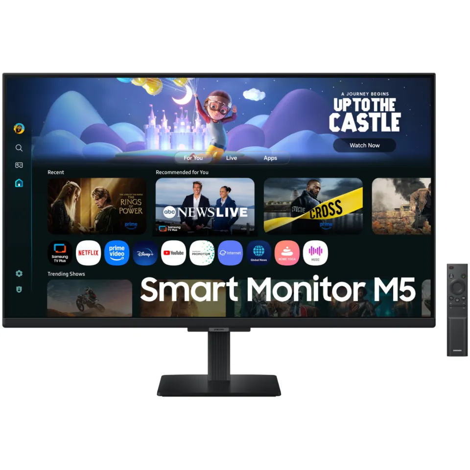 Samsung Smart Monitor M5 M50F monitor zwart, foto 3