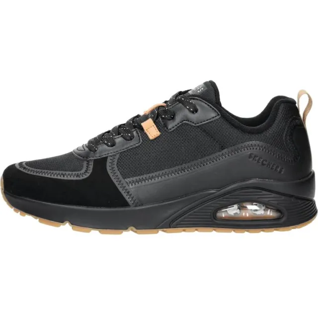 Skechers Uno Layover lage sneakers zwart, foto 2