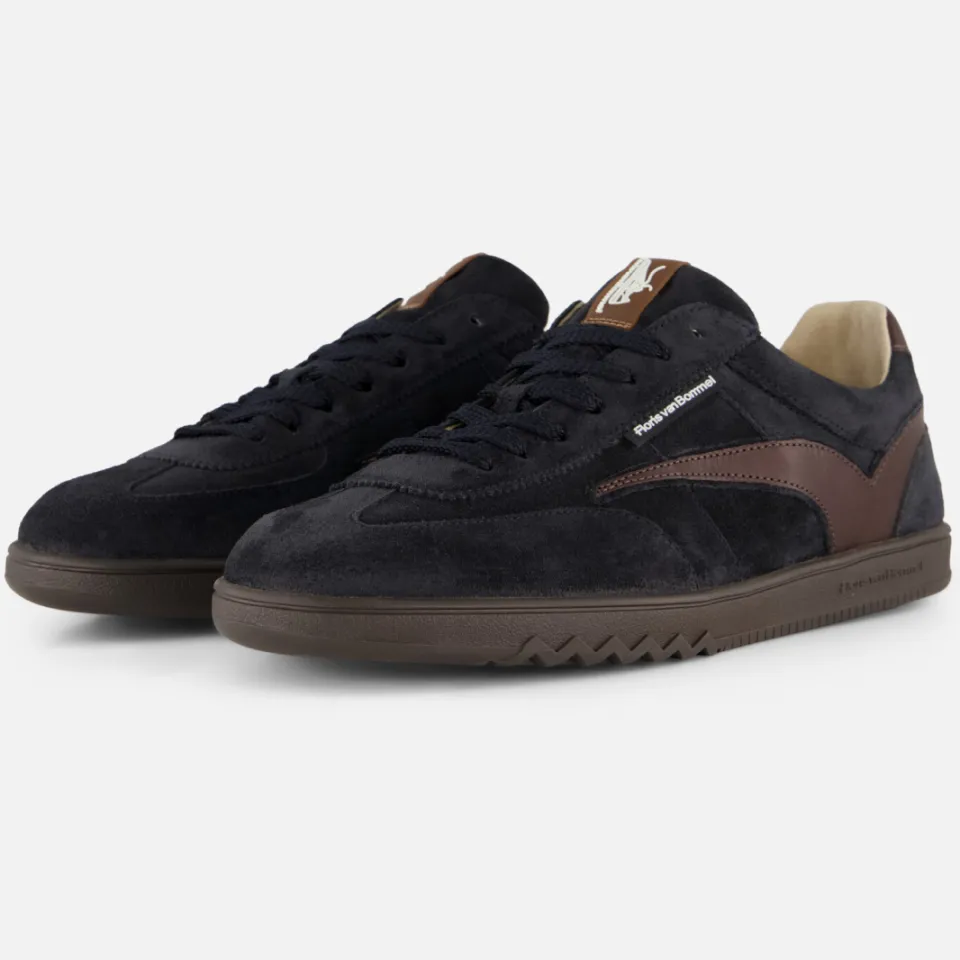 Floris van Bommel Zaler sneakers blauw Suède, foto 3