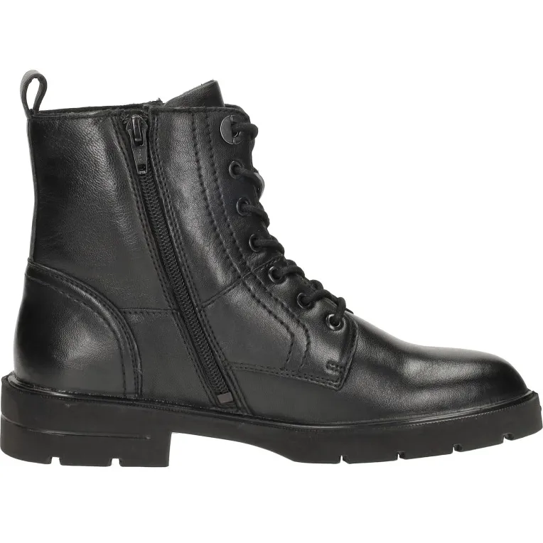 Sub55 veterschoenen hoog zwart