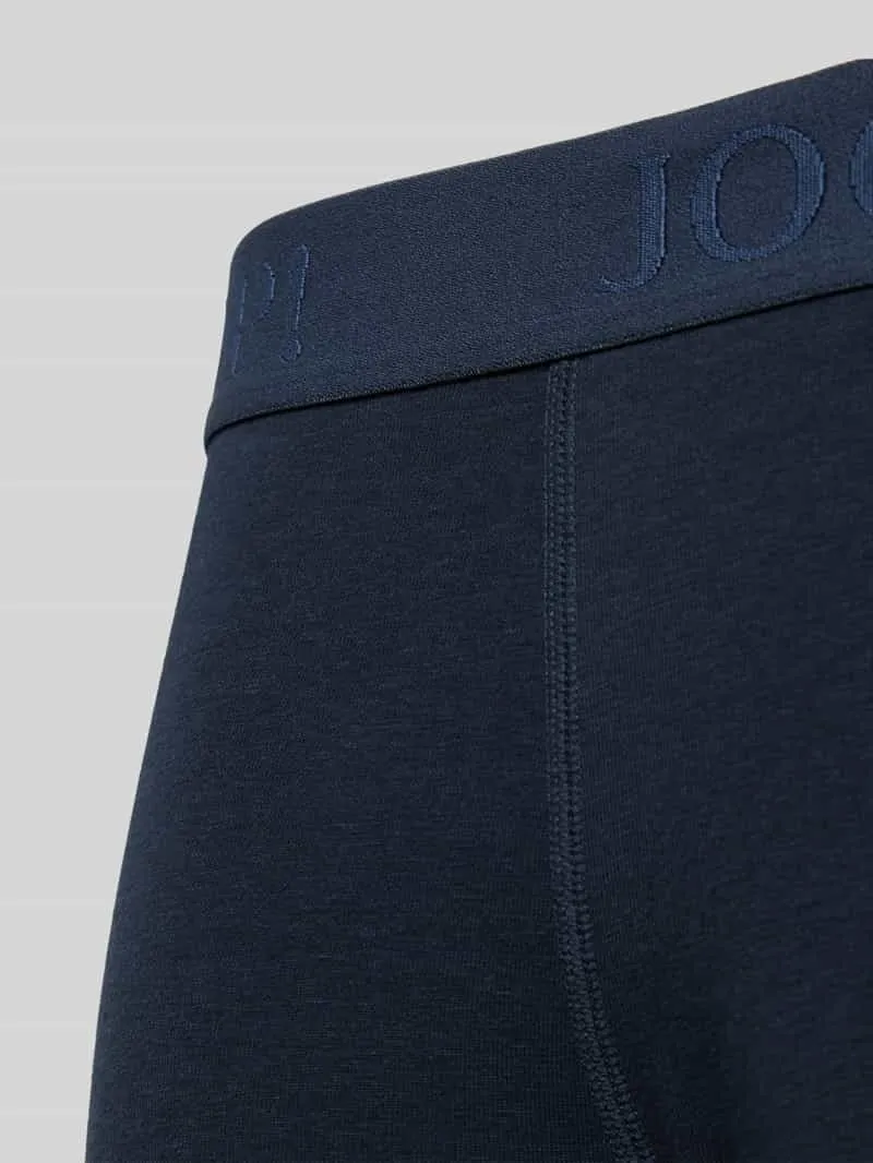 Joop! Boxershort met elastische band met label in een set van 3 stuks marineblauw, foto 3