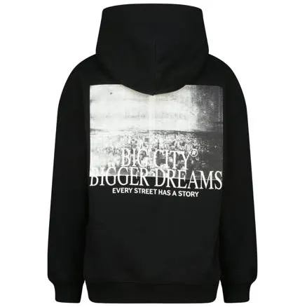 Raizzed oversized hoodie met backprint - zwart, foto 3