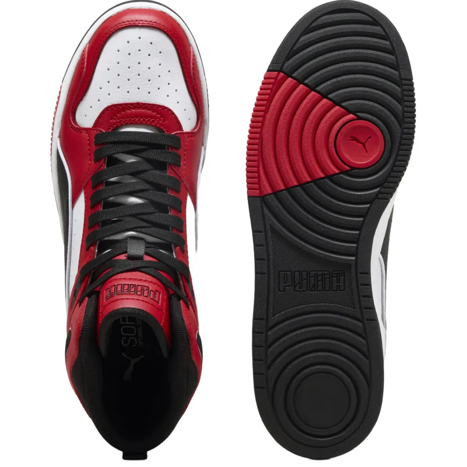 Puma RBD Break Mid sneakers - wit/rood/zwart, foto 4