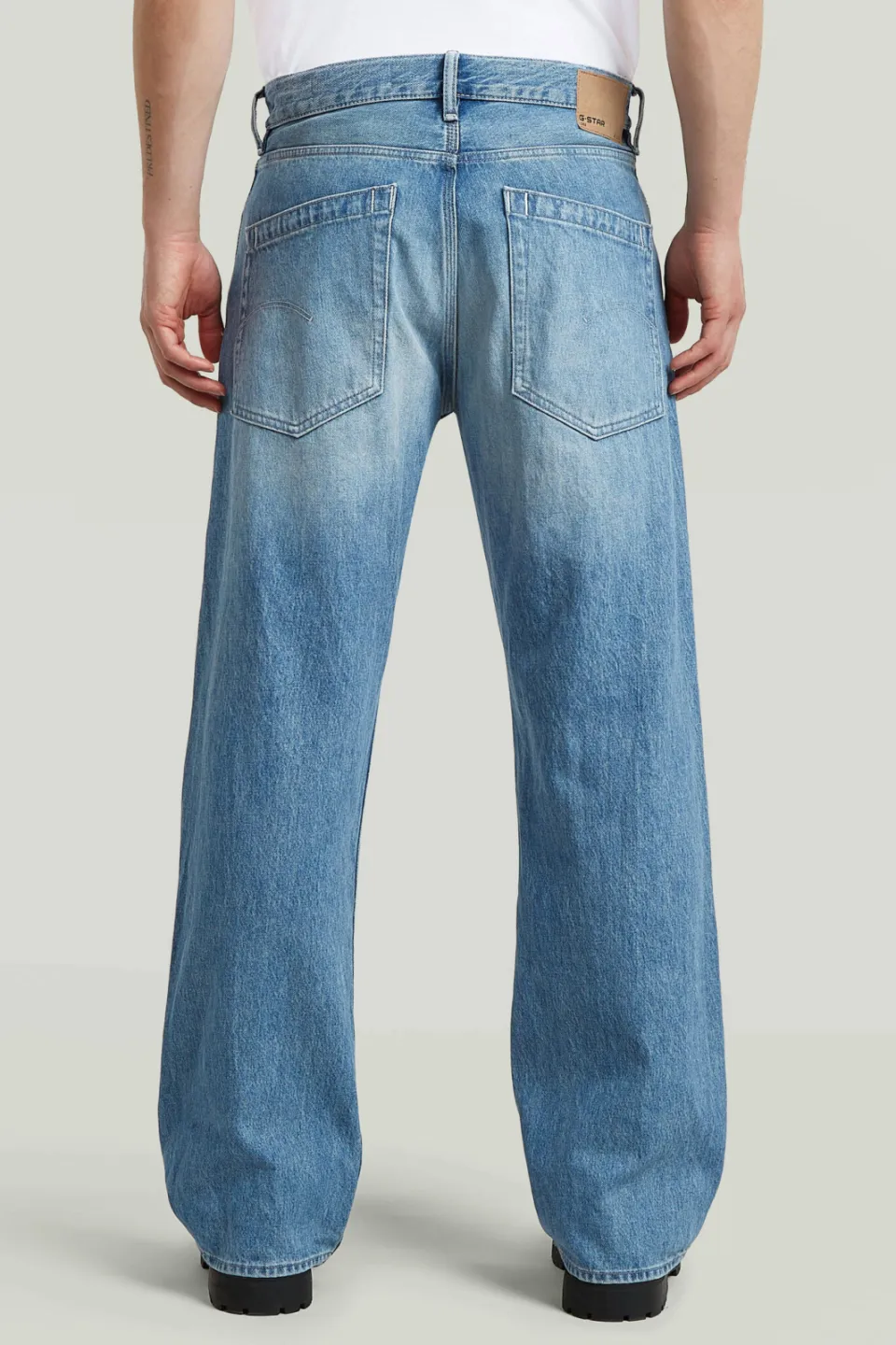 G-Star Deeggie relaxed fit straight leg jeans - blauw, foto 5