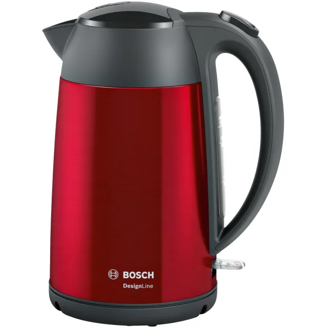 Bosch TWK3P424 DesignLine waterkoker rood rood-zwart