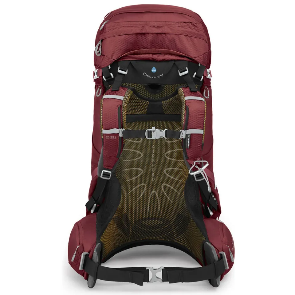 Osprey Aura AG 65 trekkingrugzak donkerrood, foto 2