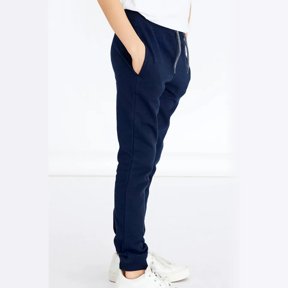 NAME IT NKMSWEAT broek donkerblauw dark sapphire, foto 4