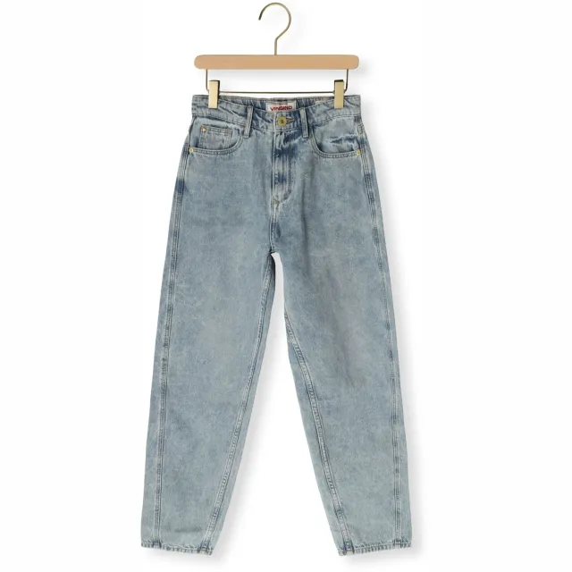 Vingino Cecilia barrel jeans lichtblauw light vintage, foto 2