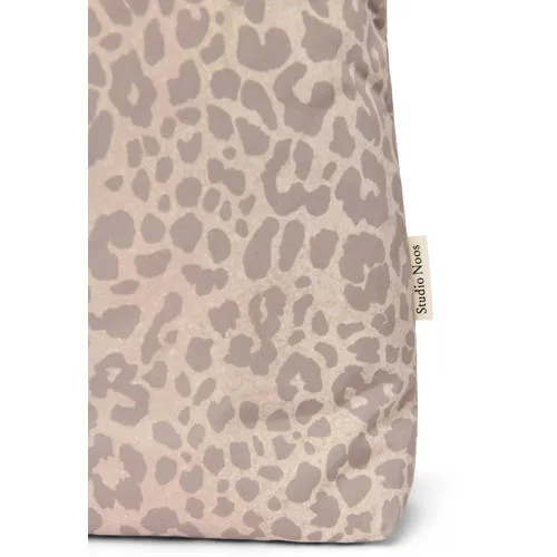 Studio Noos Puffy Leopard Mom Bag luiertas beige, foto 5
