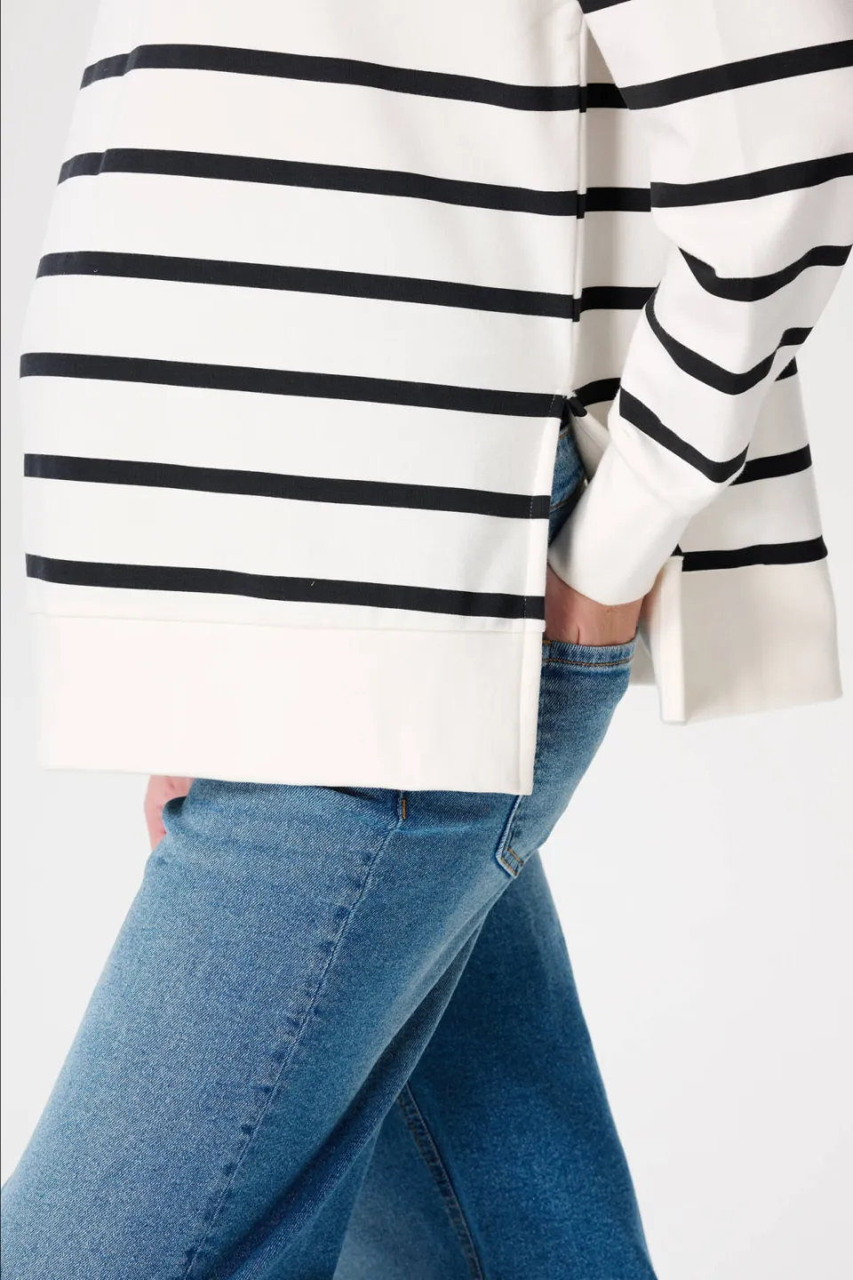 Noppies maternity zwangerschaps- en voedings sweater ecru, foto 7