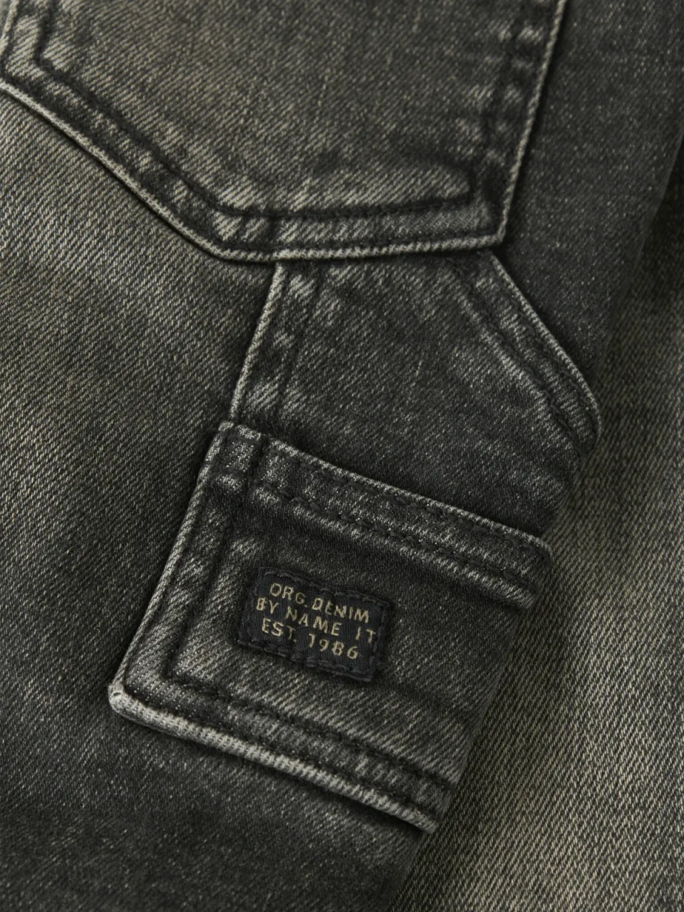 NAME IT MINI NMMBEN loose fit jeans - bruin, foto 7