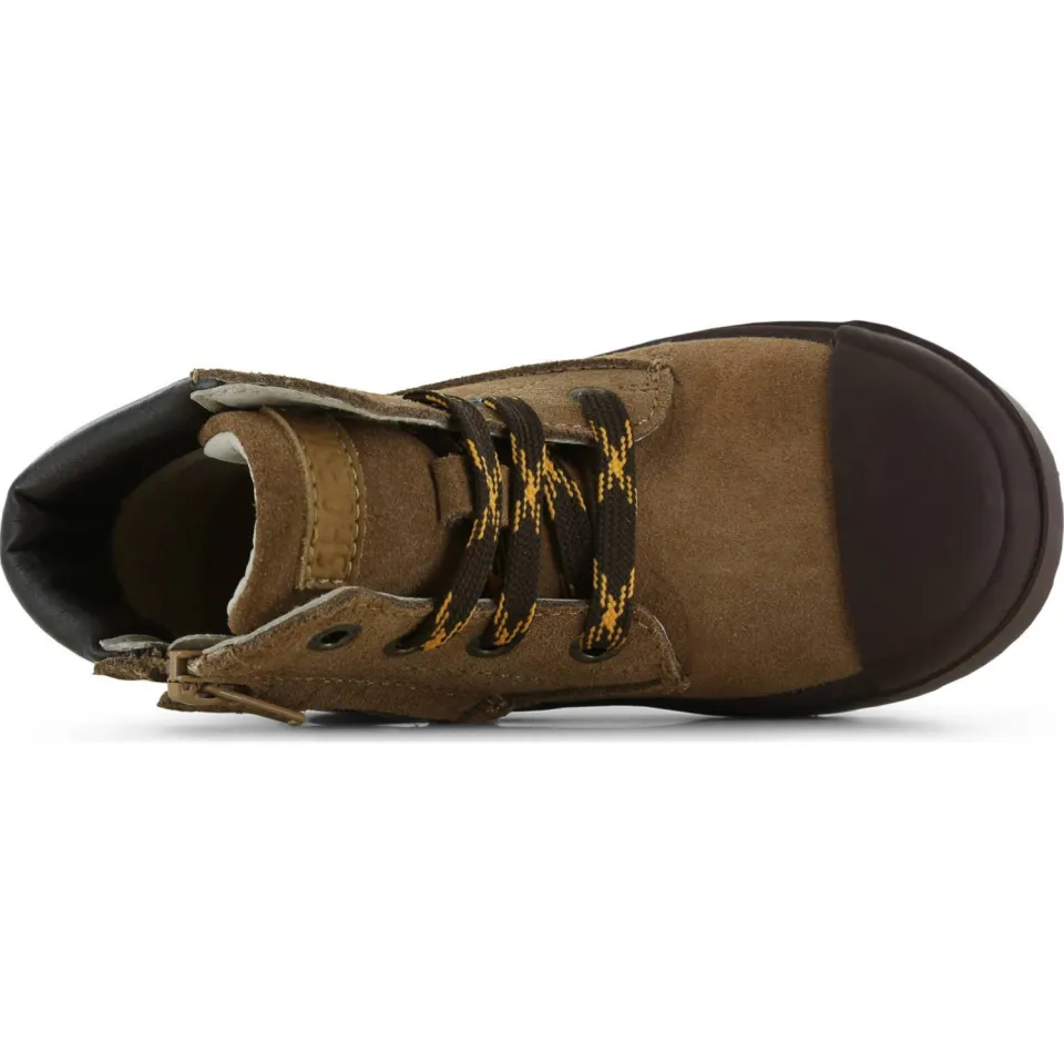 Shoesme suède enkelboots - cognac, foto 4