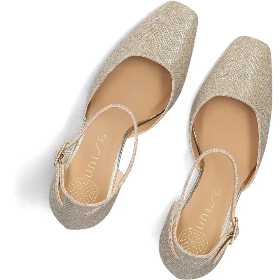 Unisa Sandalen Warren.1 Goud, foto 5