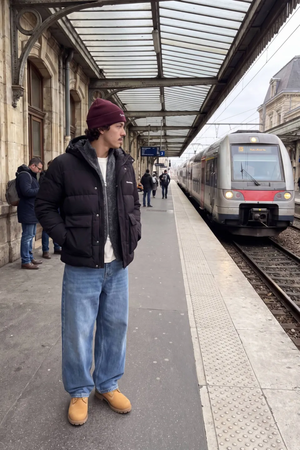Jack & Jones ORIGINALS pufferjas - zwart, foto 5