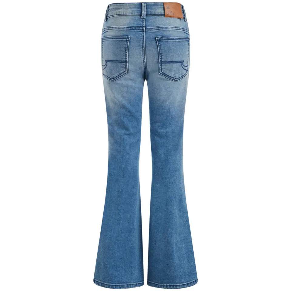 WE Fashion Blue Ridge flared jeans mid blue, foto 2