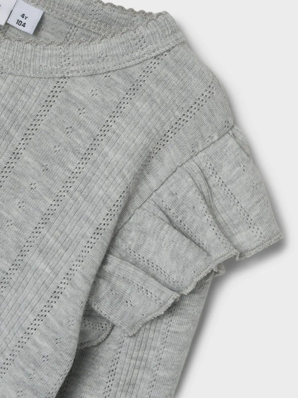 NAME IT MINI longsleeve grijs melange, foto 4