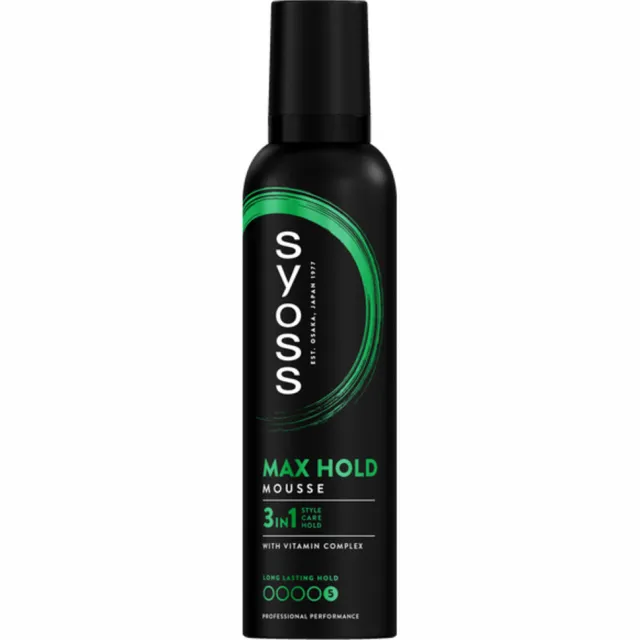 Syoss Max Hold haarmousse