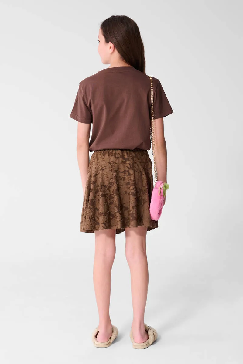 Shoeby t-shirt bruin, foto 4