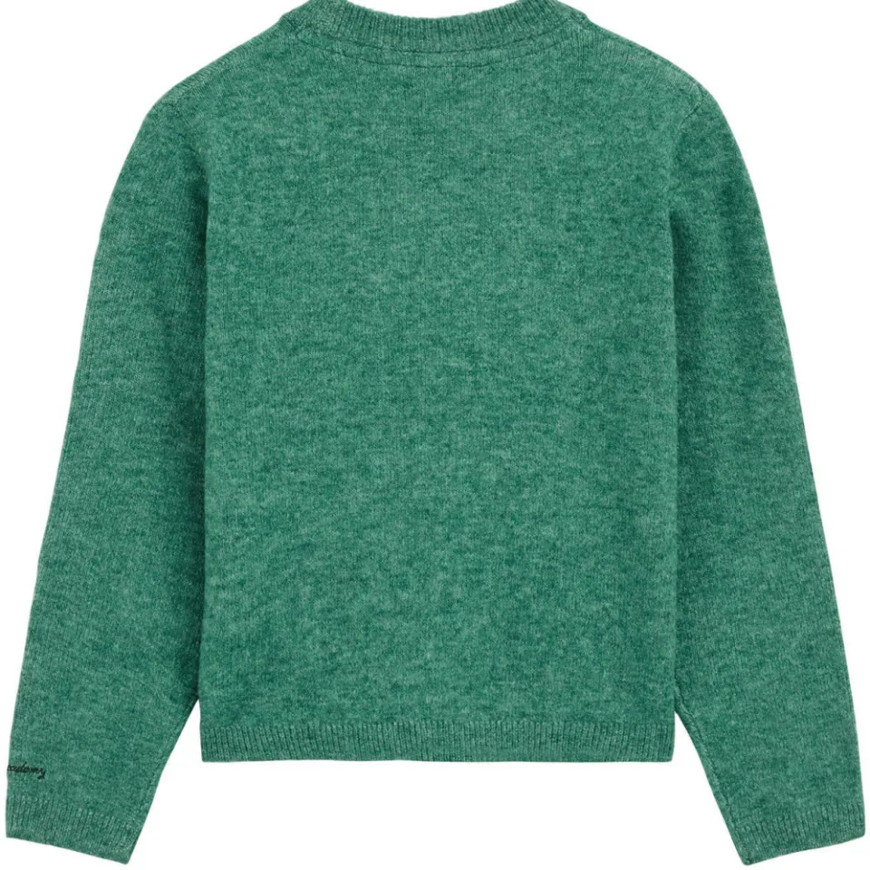 WE Fashion gebreide trui met wol - groen, foto 4