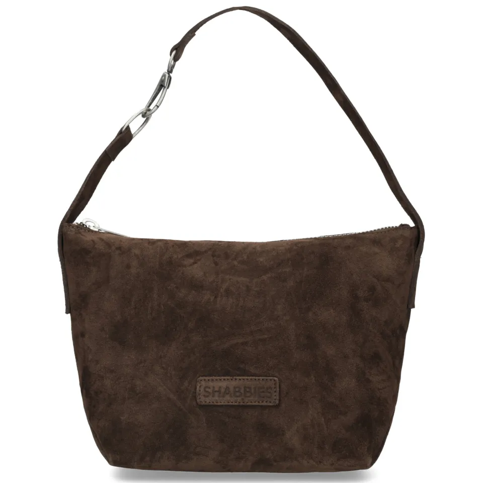Shabbies Amsterdam Esra crossbodytas donkerbruin