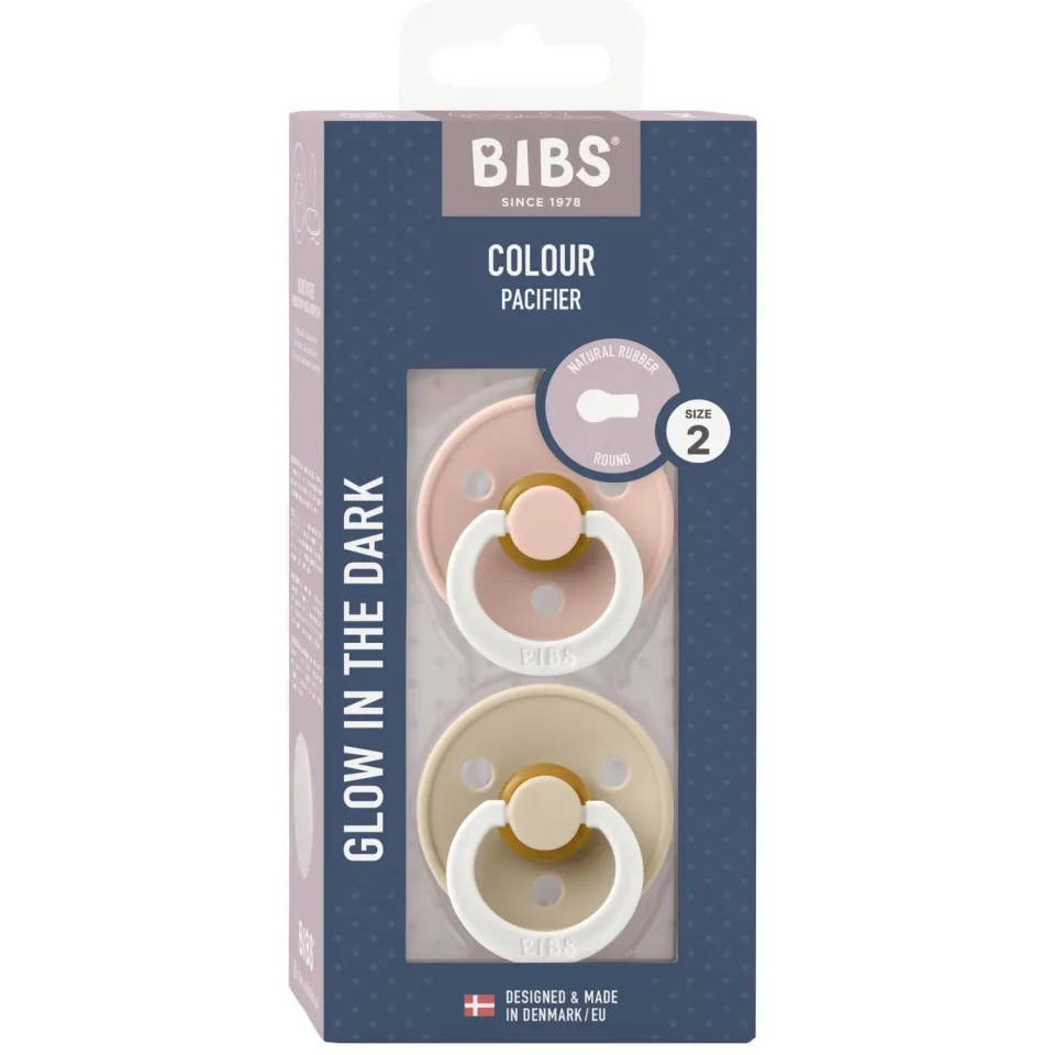 Bibs Colour fopspeen glow in the dark sage/cloud, foto 4