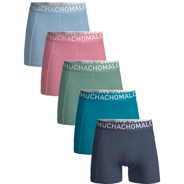 Muchachomalo Heren 5-pack Boxershorts Hello Sunshine Veelkleurig