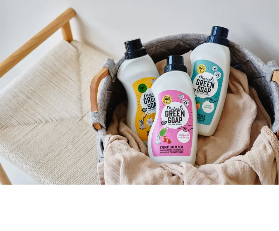 Marcel's Green Soap wasverzachter Perzik & Jasmijn navulling, foto 5